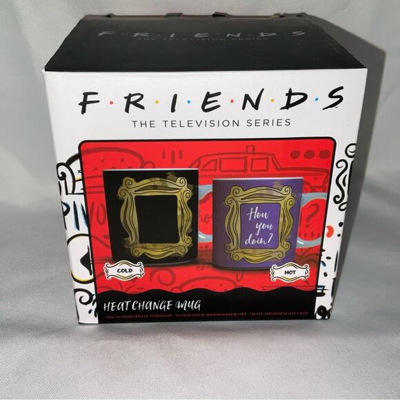NEW NIB FRIENDS SHOW HEAT COLOR CHANGING HOW YA DOIN COFFEE TEA MUG CUP - Picture 7 of 11
